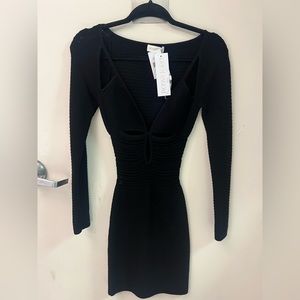 RONY KOBO Rivera Knit Black Size Small NWT